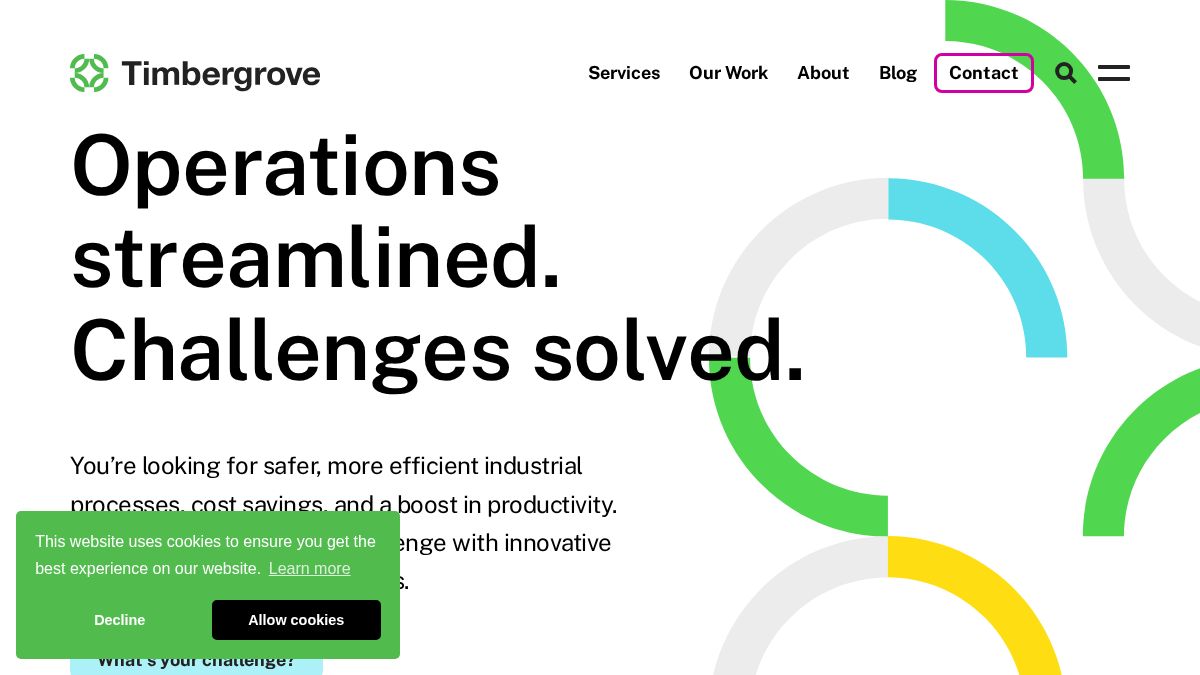 timbergrove.com 官网首页截图