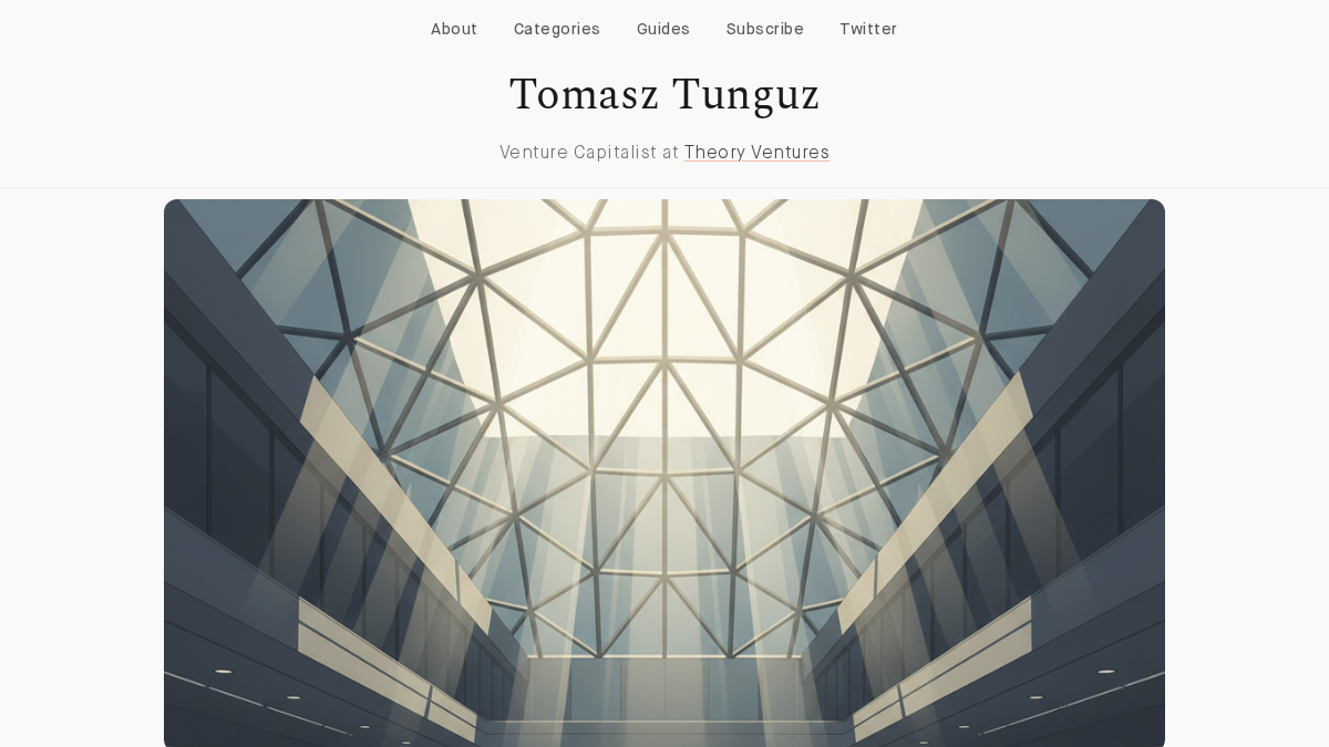 tomtunguz.com 官网首页截图