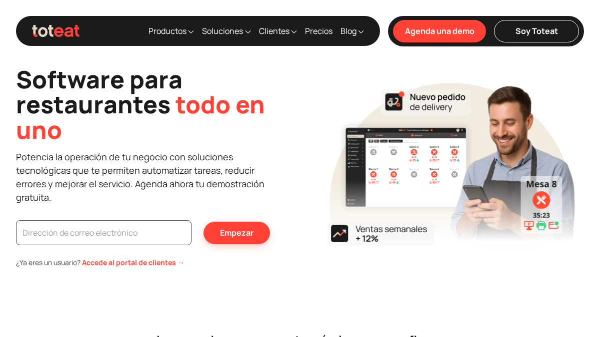 toteat.com 官网首页截图