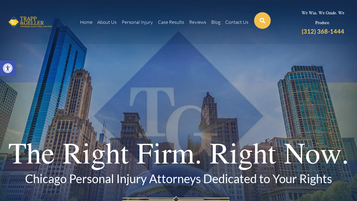 trapplaw.com 官网首页截图