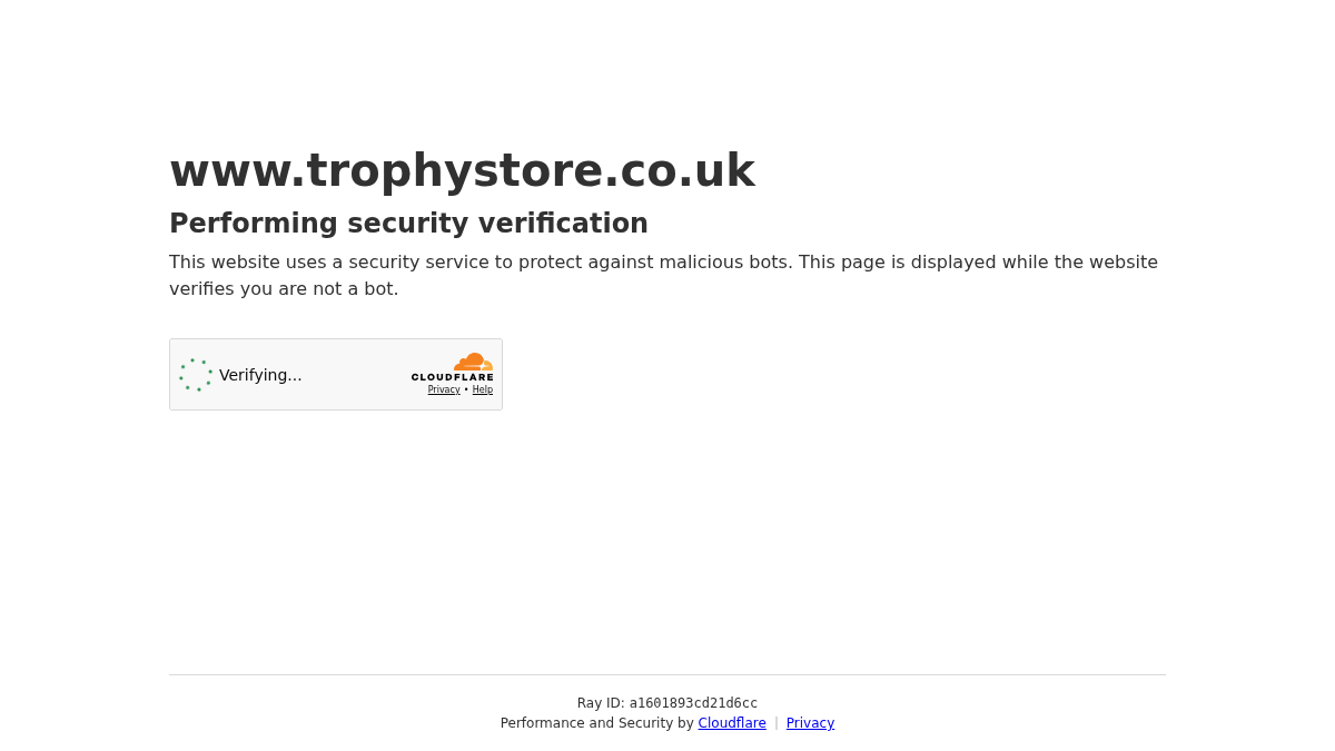 trophystore.org 官网首页截图