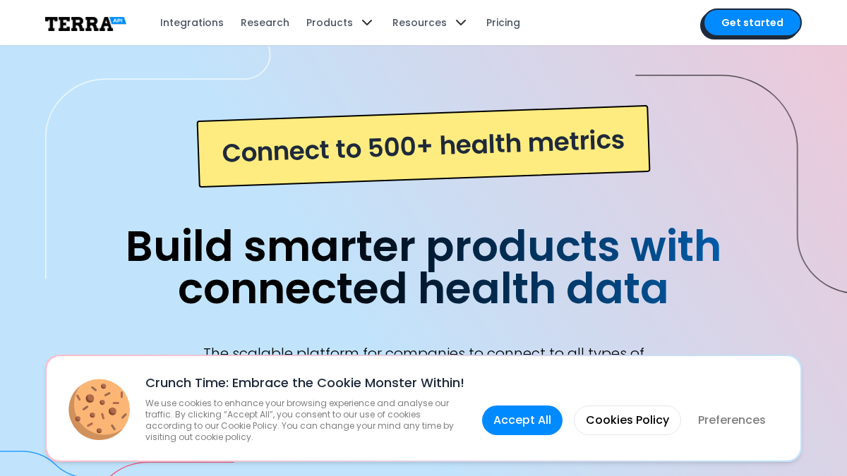 tryterra.co 官网首页截图