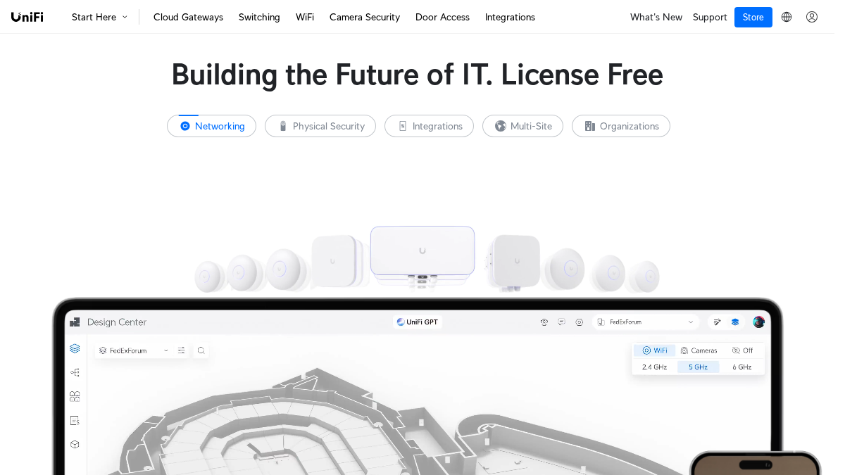 ui.com 官网首页截图