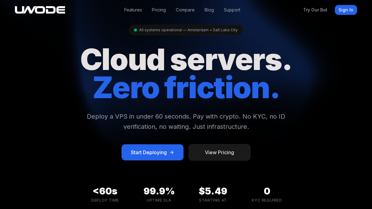 unode.net 官网首页截图