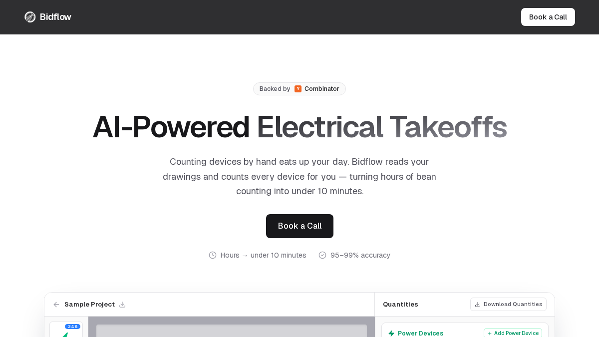 usebidflow.com 官网首页截图