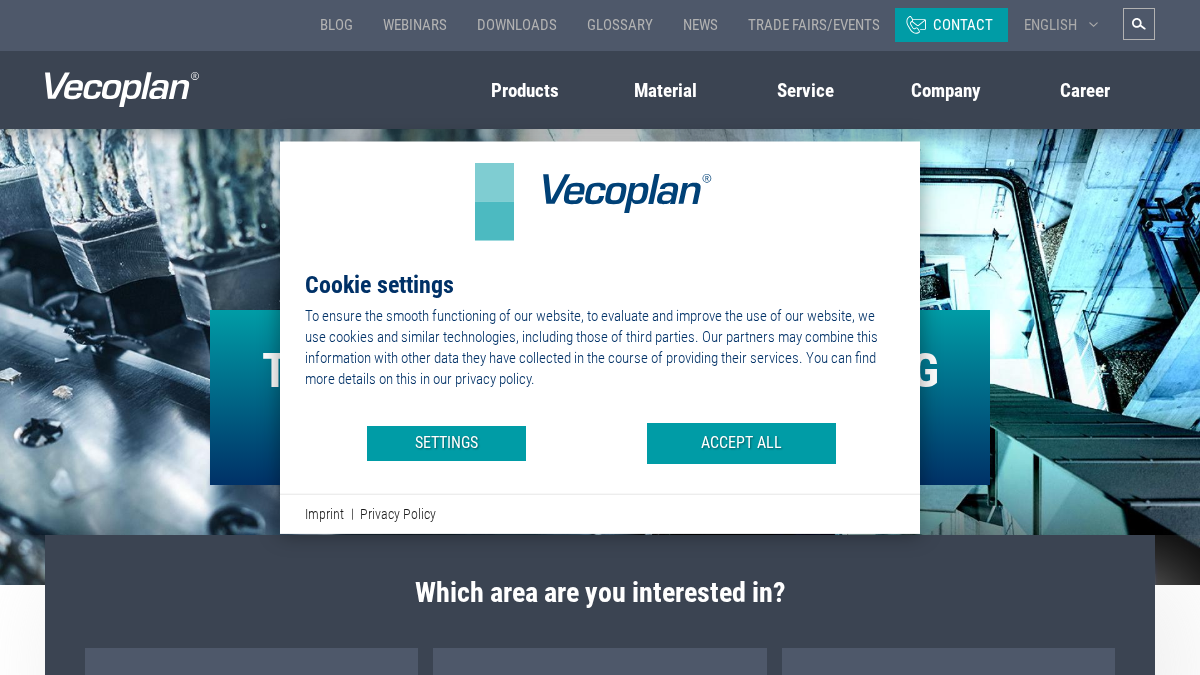 vecoplan.eu 官网首页截图
