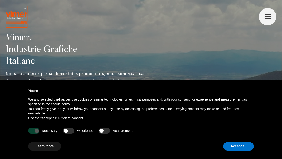 vimer.fr 官网首页截图