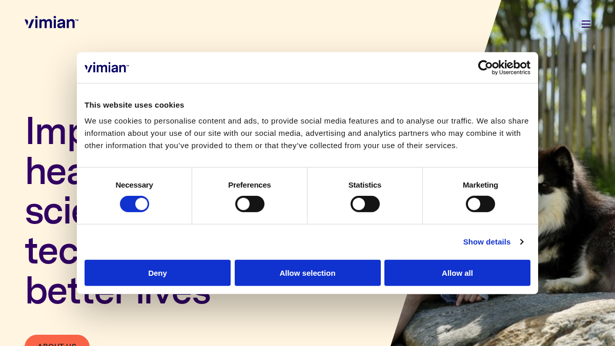 vimian.com 官网首页截图