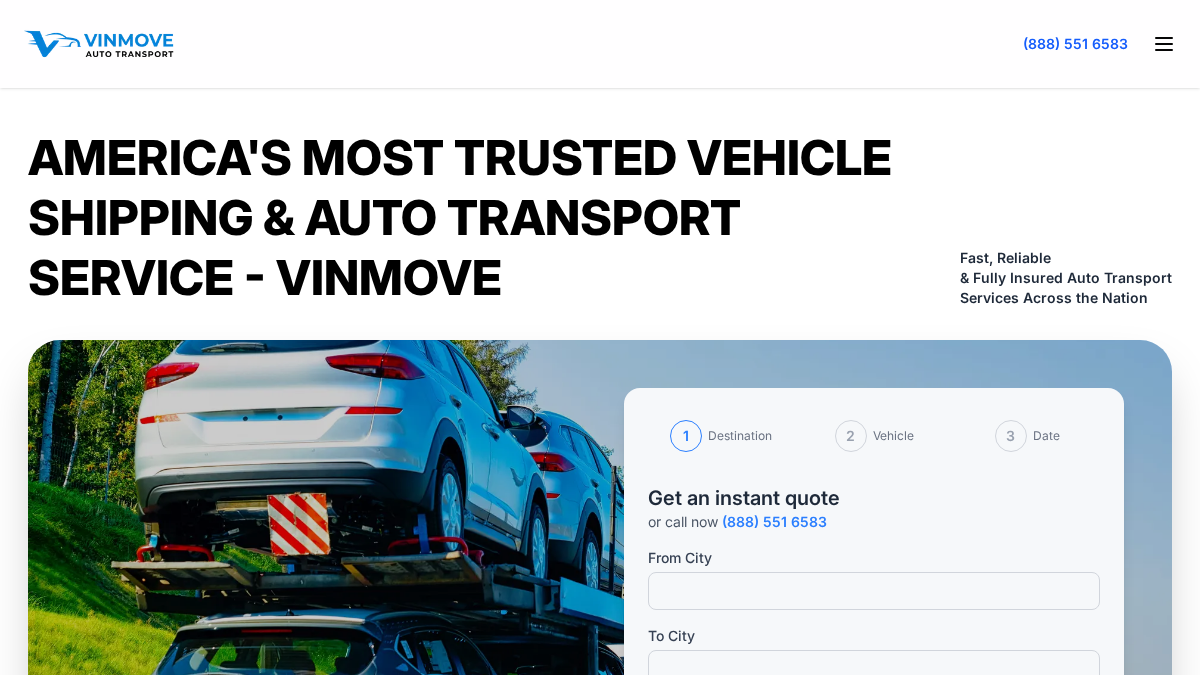 vinmove.com 官网首页截图