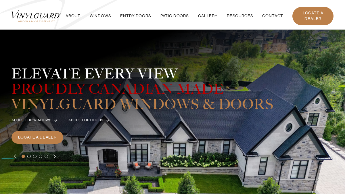 vinylguard.ca 官网首页截图