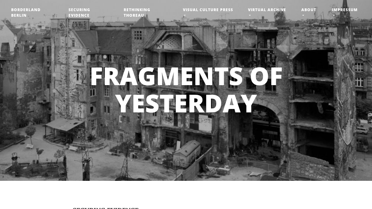 virtual-archive.org 官网首页截图
