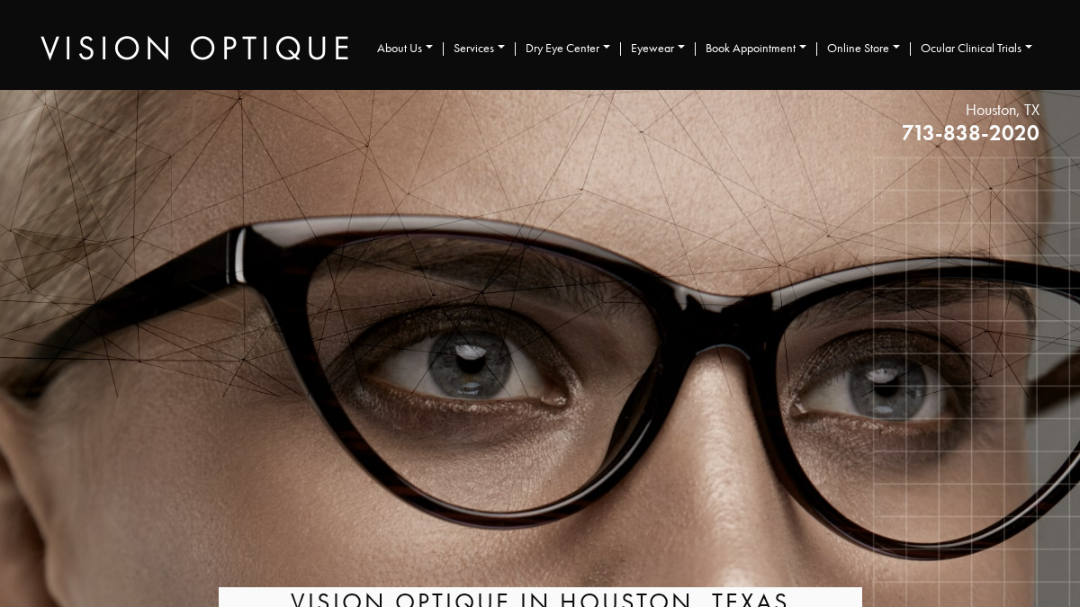 visionoptique.com 官网首页截图