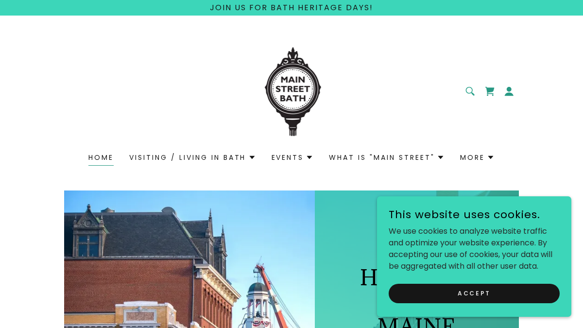 visitbath.com 官网首页截图