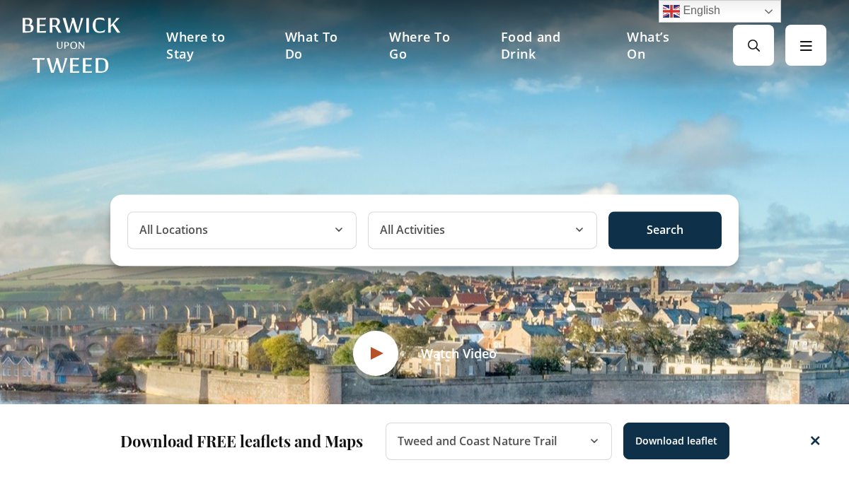 visitberwick.com 官网首页截图