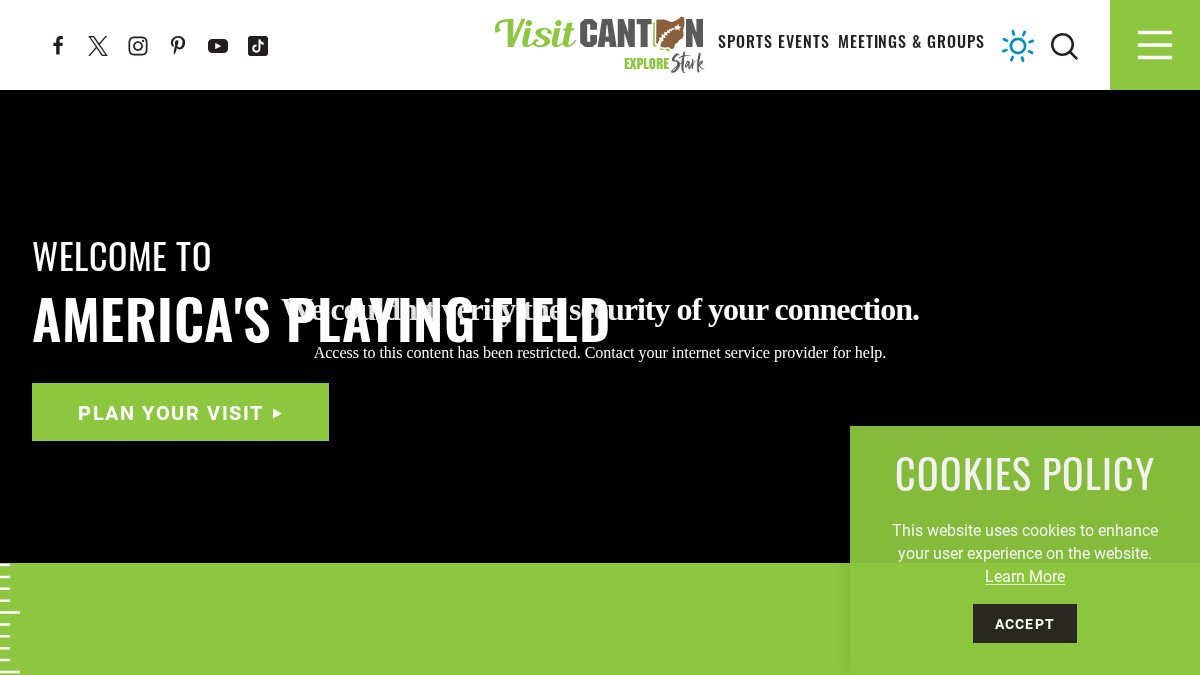 visitcanton.com 官网首页截图