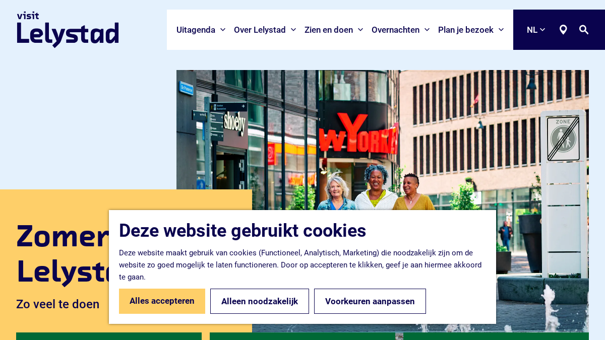 visitlelystad.nl 官网首页截图