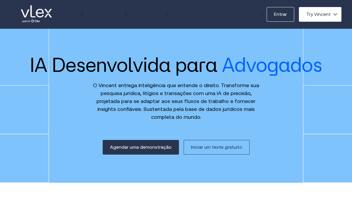 vlex.com.br 官网首页截图